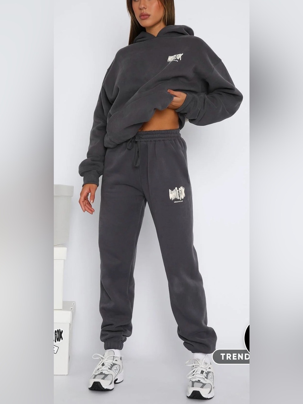 White Fox Archive 6.0 Sweatpants Ash Size Small